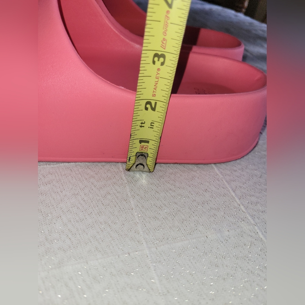 Pink Slide Sandals - Women's Comfort Slides - Picture 5 of 6